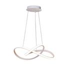 Lustre Pendente Moderno Infinity LED 50W Branco 4000K Branco Neutro Bivolt