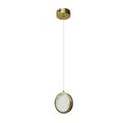 Lustre Pendente Moderno Led 7w 3000k Bronze 15cm Bivolt Orion