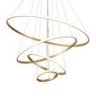 Lustre Pendente Nitrolux LP-404A Dourado Led Bivolt Lustre Pendente Nitrolux LP-404A Dourado Led Bivolt