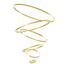 Lustre Pendente Nitrolux LP-802 Dourado Led Bivolt