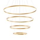 Lustre Pendente Nitrolux LP-803 Dourado Led Bivolt