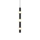 Lustre Pendente Nordecor Aus 2716 Preto Led Bivolt - MBLED/NORDECOR