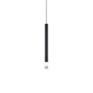 Lustre Pendente Nordecor Lana 2691 35cm Preto Led Bivolt Preto 2691
