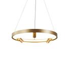 Lustre Pendente Nordecor Lilla 2540 Dourado Led Bivolt