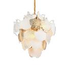 Lustre Pendente Nordecor Musche 2903 Ouro Brilho E14 Bivolt