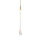 Lustre Pendente Nordecor Ziah 2410 Dourado Led Bivolt