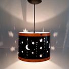 Lustre Pendente para Quarto Lua e Estrelas Lustre Pendente para Quarto Lua e Estrelas