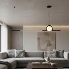 Lustre Pendente Perfil LED 12W com Cúpula Globo Bolinha Bivolt Cor:Branco - Luz Amarela 3000KVoltagem:Bivolt Lustre Pendente Perfil LED 12W com Cúpula Globo Bolinha Bivolt Cor:Branco - Luz Amarela 3000KVoltagem:Bivolt
