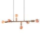 Lustre Pendente Quality Spine 1361 Dourado E27 Bivolt Lustre Pendente Quality Spine 1361 Dourado E27 Bivolt