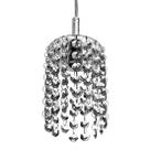 Lustre Pendente Redondo Clearcast Cristal Legitimo Maravilho