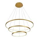Lustre Pendente Sindora Dcd015002 Dourado Led Bivolt