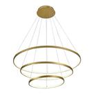 Lustre Pendente Sindora DCD015002 Dourado Led Bivolt Lustre Pendente Sindora DCD015002 Dourado Led Bivolt