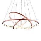 Lustre Pendente Sindora DCD015080 Rosê Led Bivolt