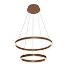 Lustre Pendente Sindora DCD03001 Marrom Led Bivolt