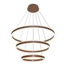 Lustre Pendente Sindora DCD03003 Marrom Led Bivolt