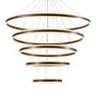 Lustre Pendente Sindora DCD03020 Marrom Led Bivolt