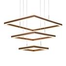 Lustre Pendente Sindora DCD03049 Marrom Led Bivolt