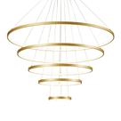 Lustre Pendente Sindora QD05453 Dourado Led Bivolt