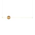 Lustre Pendente Skylight Line 3041 Dourado Led Bivolt Dourado-branco