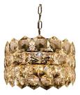 Lustre Pendente Startec Cristalle Redondo 45cm G9 Champagne 110v/220v Lustre Pendente Startec Cristalle Redondo 45cm G9 Champagne 110v/220v