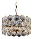Lustre Pendente Startec Cristalle Redondo 45cm Transparente 110v/220v
