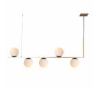 Lustre Pendente Startec Havana L5 E27 Bivolt Dourado
