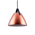 Lustre Pendente Startec Rpx Couro E27 Bivolt Cobre