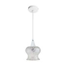Lustre Pendente Taschibra Aisha Boreal E27 Transparente Bivolt Branco