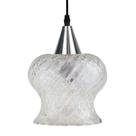 Lustre Pendente Taschibra Aisha Boreal E27 Transparente Bivolt Prata