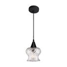 Lustre Pendente Taschibra Aisha Rigato E27 Transparente Bivolt Preto