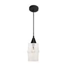 Lustre Pendente Taschibra Ali Liso E27 Transparente Bivolt Preto