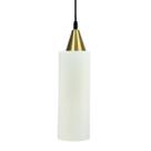 Lustre Pendente Taschibra Anne 20cm Leitoso E27 Bivolt