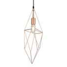 Lustre Pendente Taschibra Aramado Península Cobre E27 Bivolt