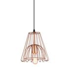 Lustre Pendente Taschibra Aramado Roma Cobre E27 Bivolt