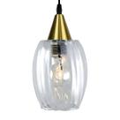 Lustre Pendente Taschibra Badih P Canelado E27 Transparente Bivolt Lustre Pendente Taschibra Badih P Canelado E27 Transparente Bivolt
