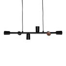 Lustre Pendente Taschibra Buds E27 Bivolt Preto 02110285-18