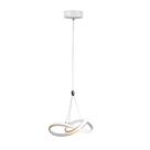 Lustre Pendente Taschibra Dubai 15w Led 25cm Luz Quente 3000k Bivolt Branco Lustre Pendente Taschibra Dubai 15w Led 25cm Luz Quente 3000k Bivolt Branco