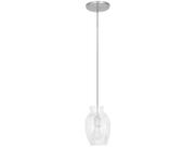 Lustre Pendente Taschibra Elba Escovado Transparente E27 Bivolt Lustre Pendente Taschibra Elba Escovado Transparente E27 Bivolt