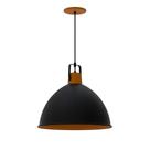 Lustre Pendente Taschibra Factory Cúpula G E27 Bivolt Preto Fosco Lustre Pendente Taschibra Factory Cúpula G E27 Bivolt Preto Fosco