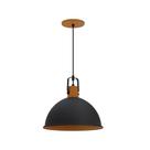 Lustre Pendente Taschibra Factory Cúpula M E27 Bivolt Preto Fosco Lustre Pendente Taschibra Factory Cúpula M E27 Bivolt Preto Fosco