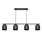 Lustre Pendente Taschibra Folk E27 Bivolt U Preto Unica 02110284-18
