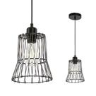 Lustre Pendente Taschibra Forms P 140 Preto E27 Bivolt