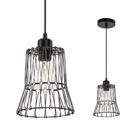 Lustre Pendente Taschibra Forms P 140 Preto E27 Bivolt