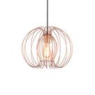 Lustre Pendente Taschibra Mônaco E27 Bivolt Cobre