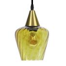 Lustre Pendente Taschibra Monalisa Conhaque E27 Bivolt