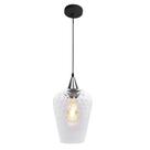 Lustre Pendente Taschibra Monalisa G Boreal Transparente E27 Bivolt Prata