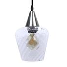 Lustre Pendente Taschibra Monalisa Transparente E27 Bivolt Prata Lustre Pendente Taschibra Monalisa Transparente E27 Bivolt Prata