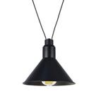 Lustre Pendente Taschibra Pêndulo Preto E27 Bivolt
