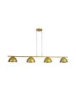 Lustre Pendente Versa Retangular Industrial 1,20cm Dourado 631