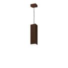 Lustre Pendente Viena Quadrado 30cm Woods